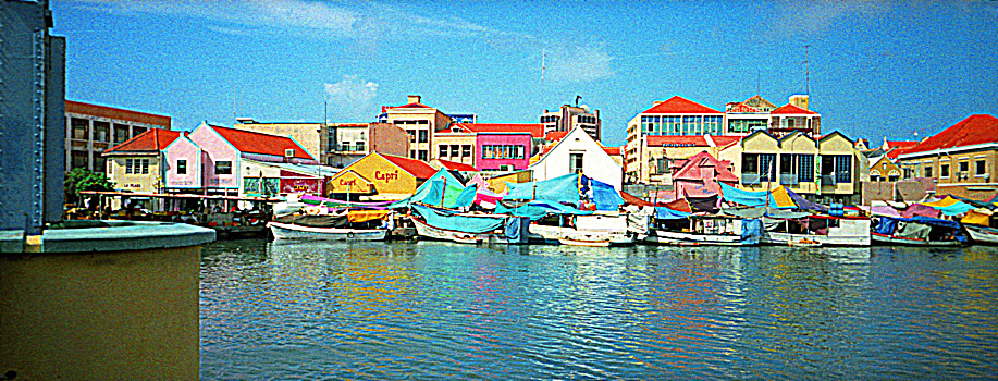 Back of Floating Market
